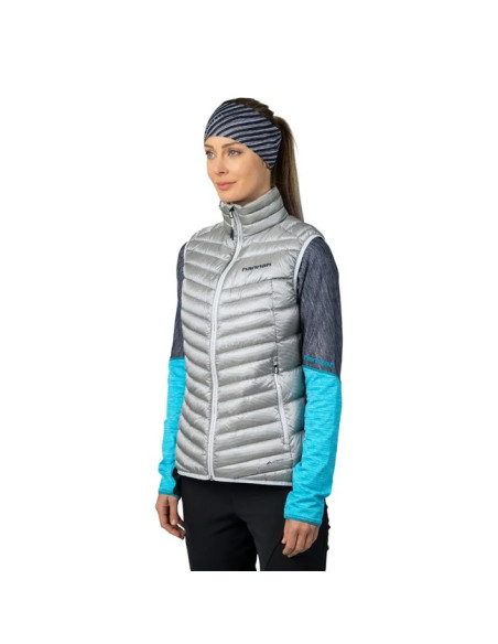 Gilè Hannah Aryka Light Gray Stripe