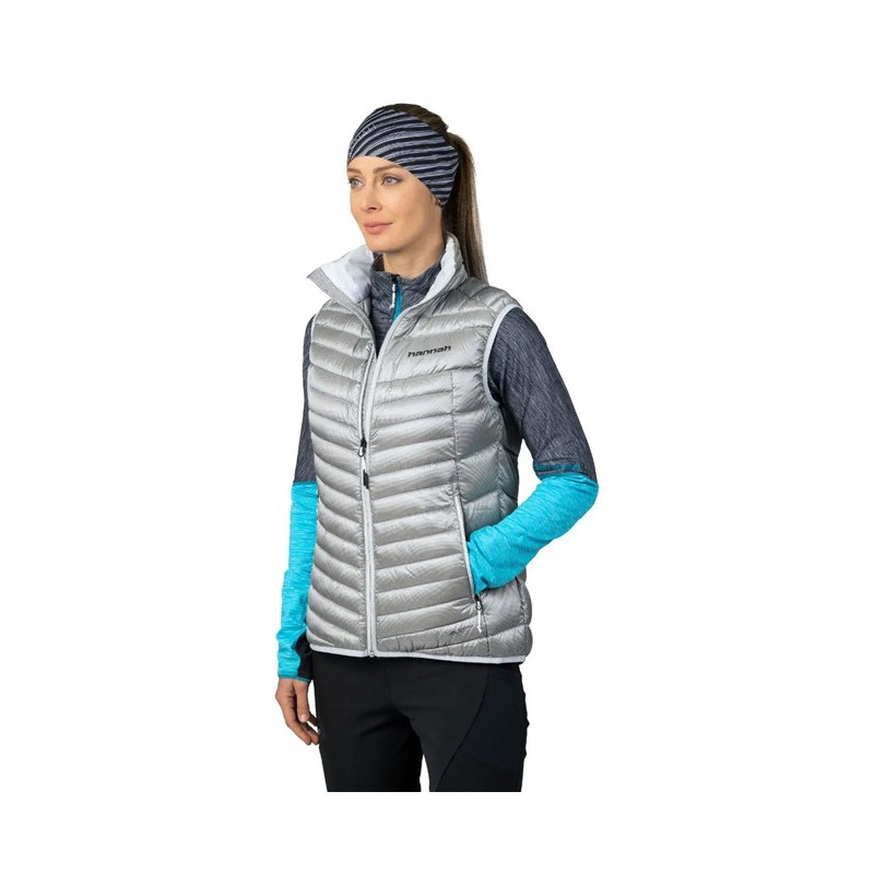 Weste Hannah Aryka Light Gray Stripe