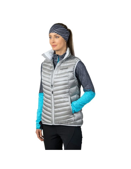 Weste Hannah Aryka Light Gray Stripe