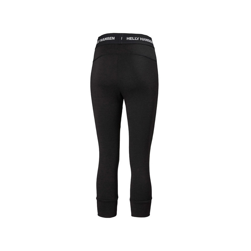 Punčochové kalhoty Helly Hansen LIFA MERINO MIDWEIGHT 3/4 PA Black