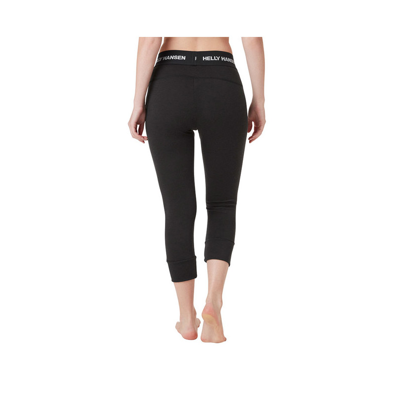 Pitkikset Helly Hansen LIFA MERINO MIDWEIGHT 3/4 PA Black