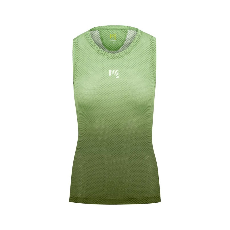 Tričko Karpos VERVE MESH W SLEEVELESS Cedar Green/Arca