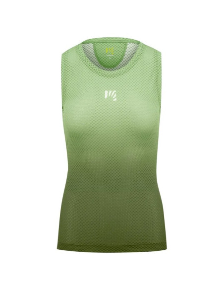 Tričko Karpos VERVE MESH W SLEEVELESS Cedar Green/Arca