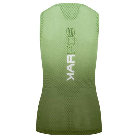 Majica s kratkimi rokavi Karpos VERVE MESH W SLEEVELESS Cedar Green/Arca 2