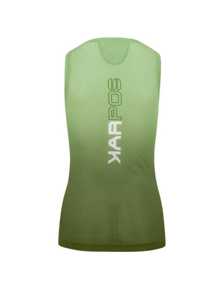 Tričko Karpos VERVE MESH W SLEEVELESS Cedar Green/Arca