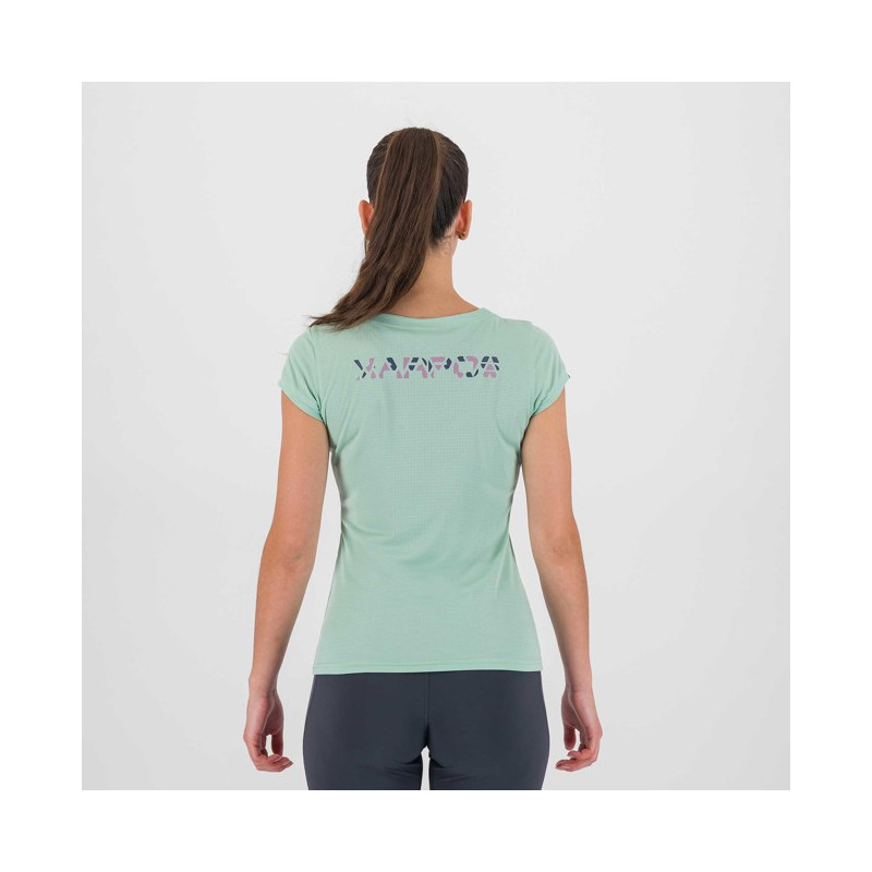 Maglietta Karpos LOMA W JERSEY Lichen/Ombre B/Valerian