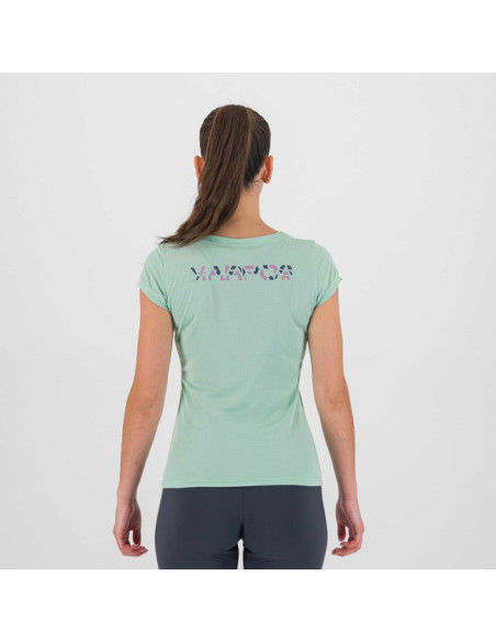 Camiseta Karpos LOMA W JERSEY Lichen/Ombre B/Valerian