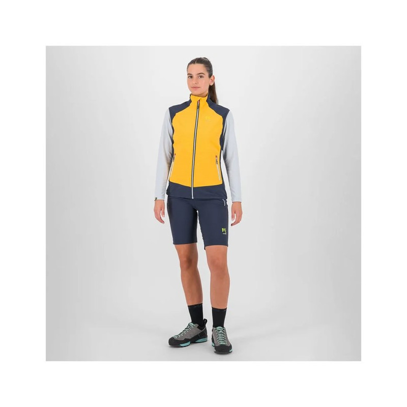 Liivi Karpos Lede Vest Kumquat/Outer Space