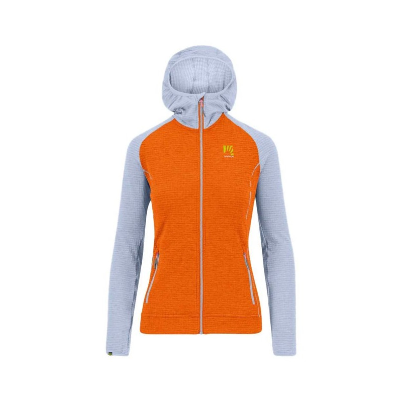 Megztinis Karpos AMBRIZZOLA FULL-ZIP HOODIE Scarlet Ibi