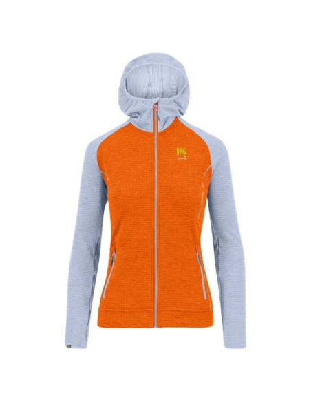 Camisola com capuz Karpos AMBRIZZOLA FULL-ZIP HOODIE Scarlet Ibi