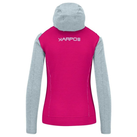 Fleece Karpos AMBRIZZOLA FULL-ZIP HOODIE Innuendo/Sk 2