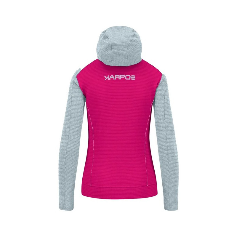 Forro polar Karpos AMBRIZZOLA FULL-ZIP HOODIE Innuendo/Sk