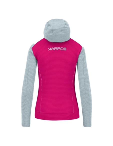 Polar Fleece Karpos AMBRIZZOLA FULL-ZIP HOODIE Innuendo/Sk
