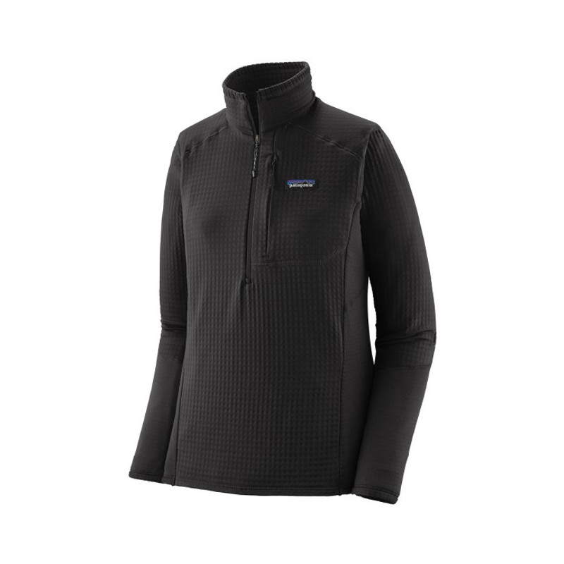 Fleeceová mikina Patagonia R1 P/O Black