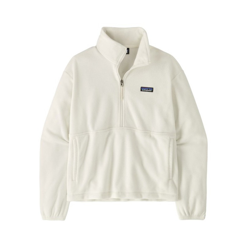 Fleeceová mikina Patagonia MICRO D 1/2 ZIP FLEECE P/O Birch Whit