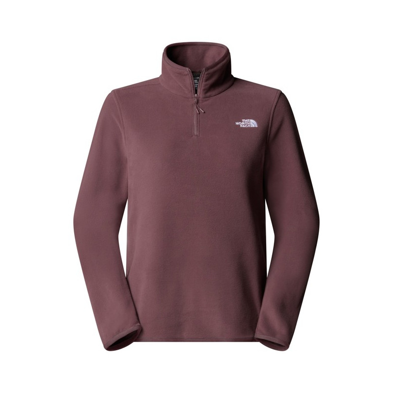 Polar Fleece The North Face GLACIER FLEECE 1/4 ZIP JKT Tawny Quart
