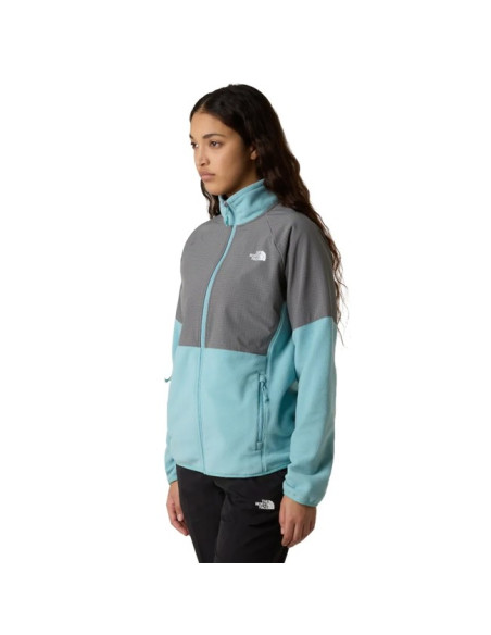 Polar Fleece The North Face GLACIER HEAVYWEIGHT FZ JKT Blue Eclips