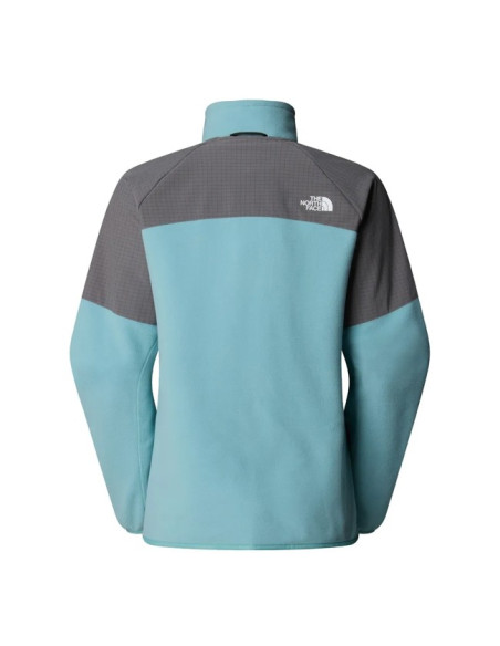 Fleeceová mikina The North Face GLACIER HEAVYWEIGHT FZ JKT Blue Eclips