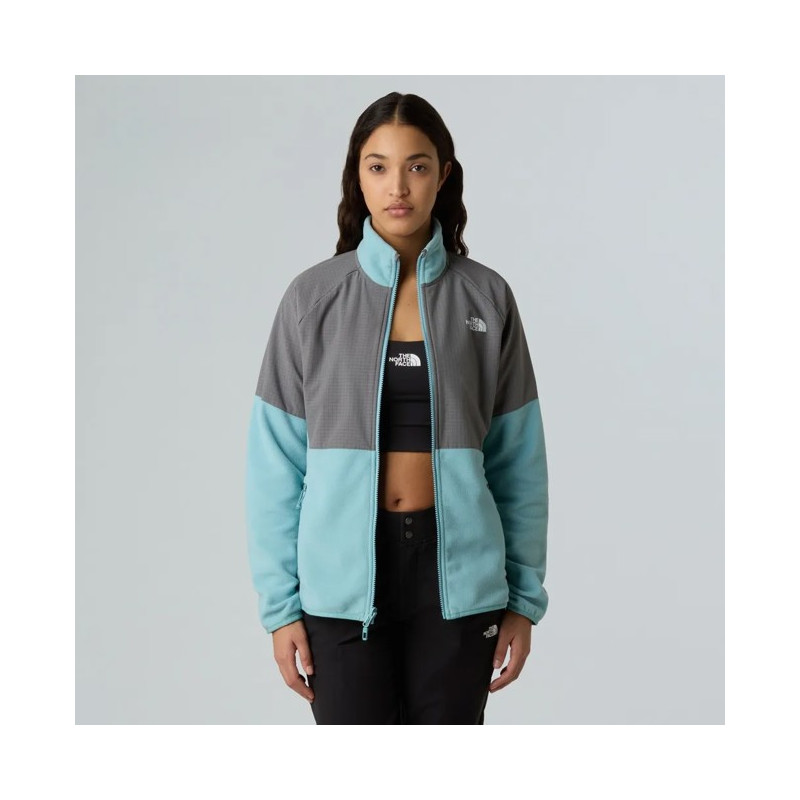 Podszewka polarowa The North Face GLACIER HEAVYWEIGHT FZ JKT Blue Eclips