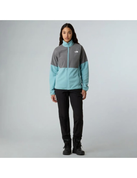 Fleeceová mikina The North Face GLACIER HEAVYWEIGHT FZ JKT Blue Eclips