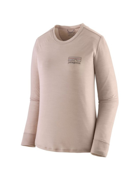 T-shirt Patagonia LS CAP COOL MERINO BLEND GRAPH Fitz R