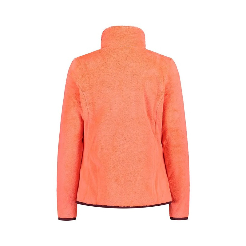 Fleeceová mikina Cmp JKT Red Fluo