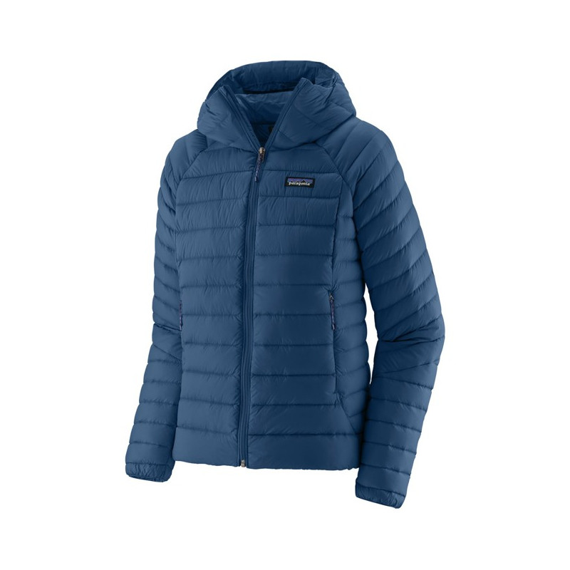Veste Patagonia DOWN SWEATER HOODY Clement Blue