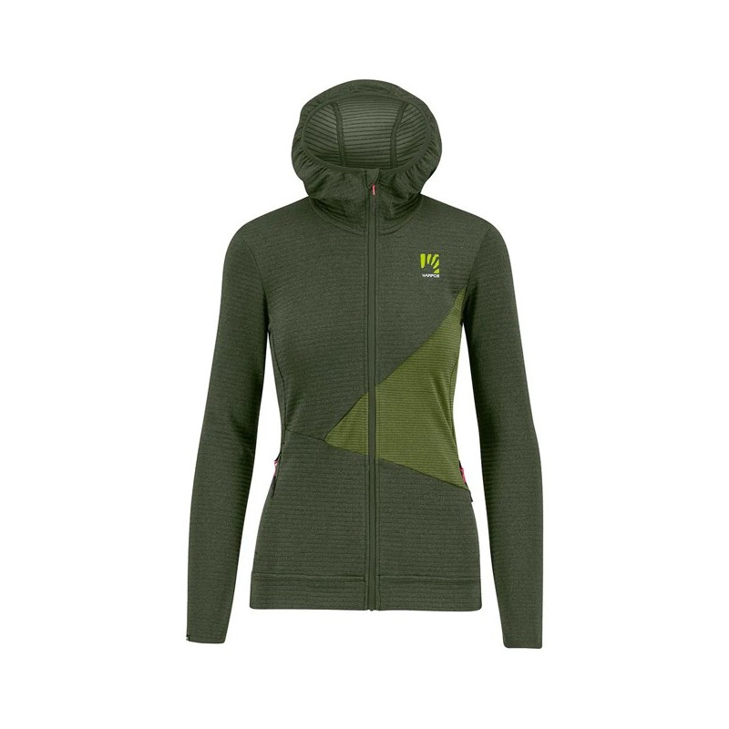 Polarfleece Karpos NUVOLAU FLEECE Rifle Green/Cedar Green