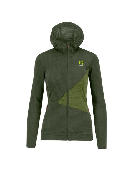 Flisinis megztinis Karpos NUVOLAU FLEECE Rifle Green/Cedar Green