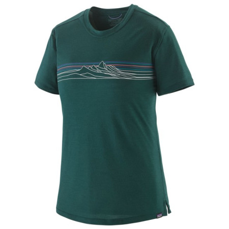 Tričko Patagonia CAP COOL MERINO BLEND GRAPH SHIRT