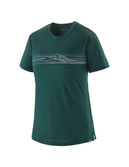 Koszulka Patagonia CAP COOL MERINO BLEND GRAPH SHIRT