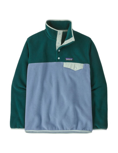 Svetr Patagonia LW SYNCH SNAP-T P/O Barnacle Blue
