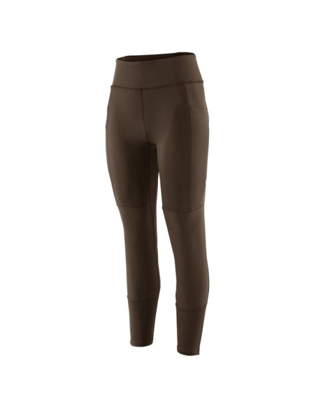 Punčochové kalhoty Patagonia PACK OUT HIKE TIGHTS Otter Brown