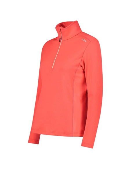 Fliskakna Cmp WOMAN SWEAT Red Fluo