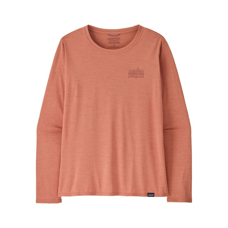 T-Shirt Patagonia WS LS COOL DAILY GRAPHIC SHIRT