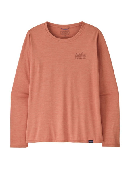 T-Shirt Patagonia WS LS COOL DAILY GRAPHIC SHIRT