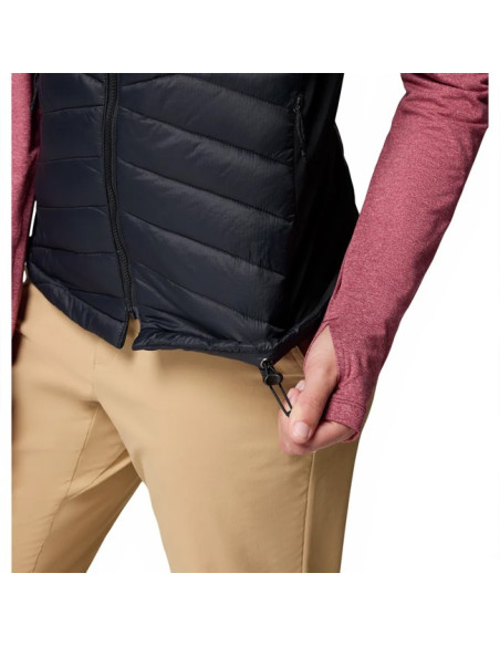 Chaleco Columbia POWDER PASS III HYBRID VEST Black