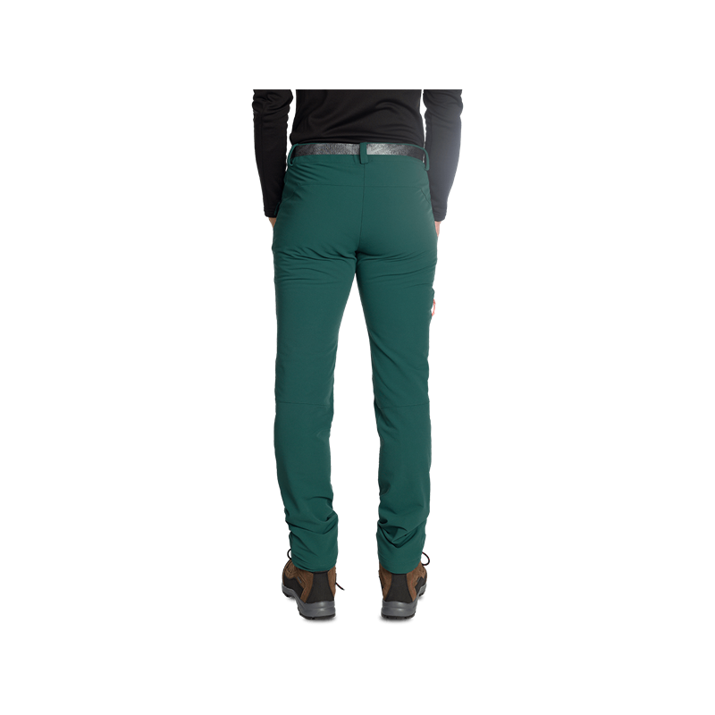 Trangoworld Pant. Largo Causiat Verde Oscuro