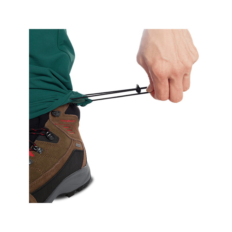 Trangoworld Pant. Largo Causiat Verde Oscuro