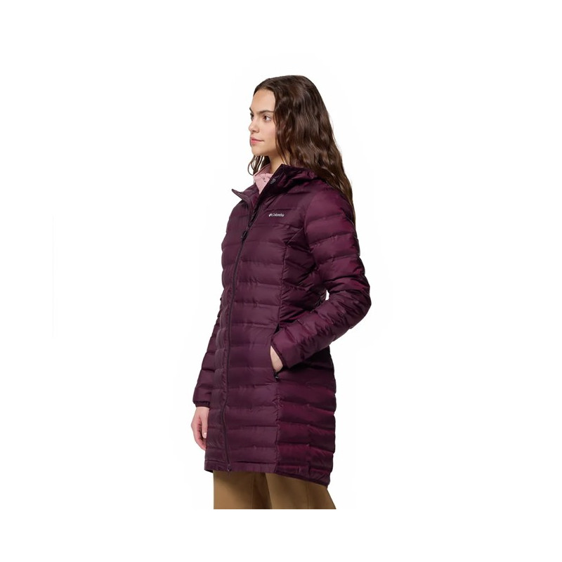 Kabát Columbia LAKE 22 II LONG HOODED JKT Moonvist