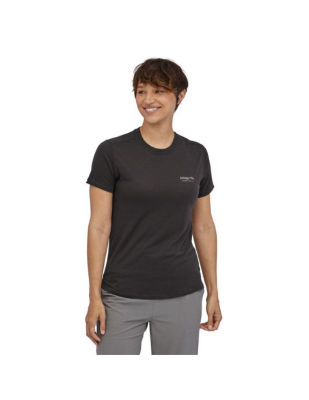 Patagonia Cap Cool Merino Graphic Tee W