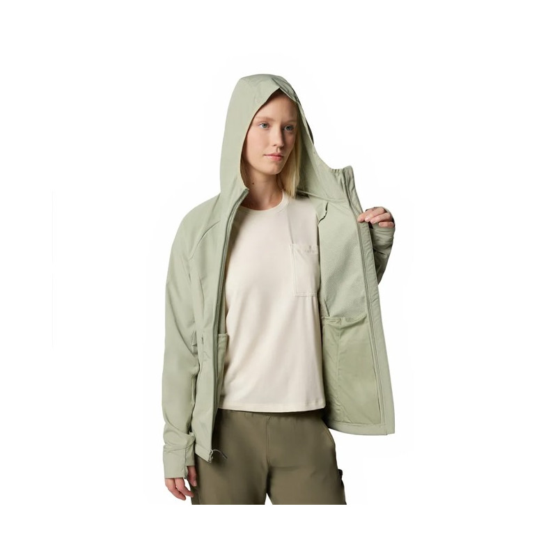 Casaco Columbia AS III HOODED SOFTSHELL Safari
