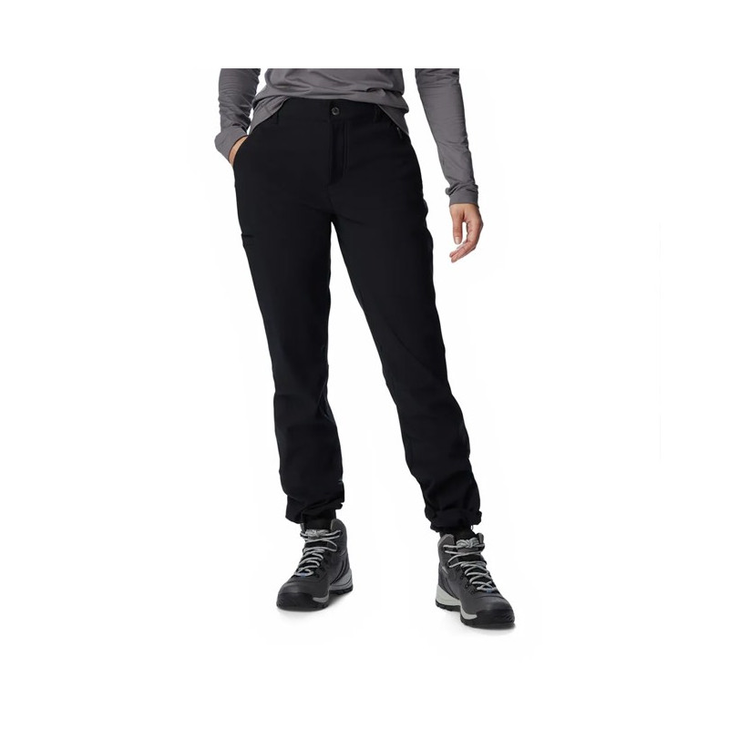 Nohavice Columbia BEAUTY WARM SOFTSHELL PANT Black