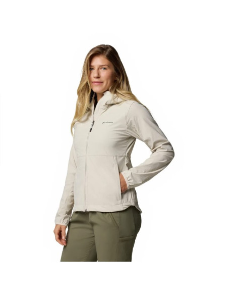 Jakke Columbia CANYON II HOODED SOFTSHELL Dark