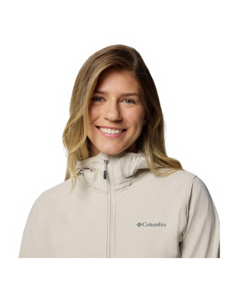 Bunda Columbia CANYON II HOODED SOFTSHELL Dark