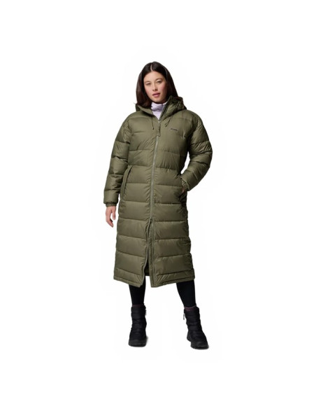 Kurtka Columbia LAKE III LONG JKT Stone Green