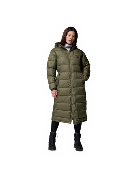 Kurtka Columbia LAKE III LONG JKT Stone Green