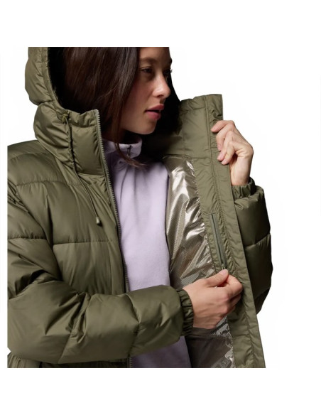 Kurtka Columbia LAKE III LONG JKT Stone Green