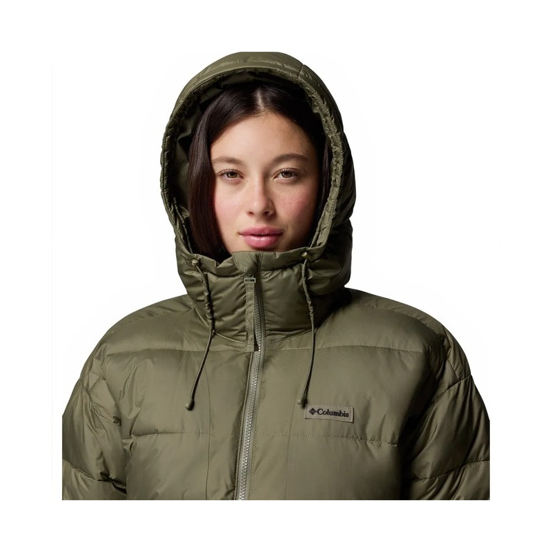 Kurtka Columbia LAKE III LONG JKT Stone Green