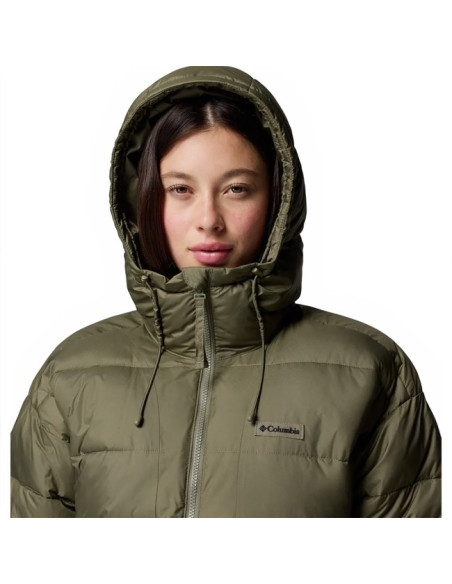 Kurtka Columbia LAKE III LONG JKT Stone Green